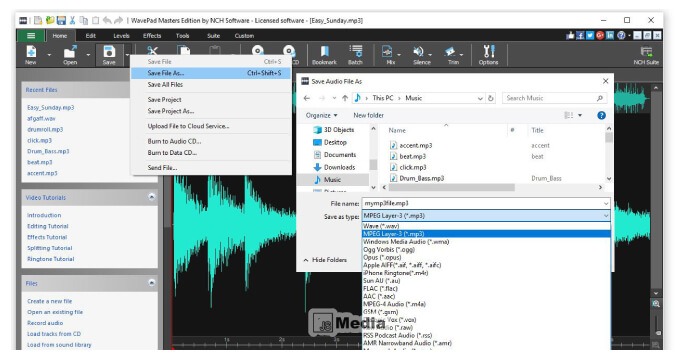 Cara Menggunakan WavePad Audio Editor