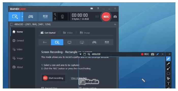 Cara Menggunakan Bandicam Screen Recorder