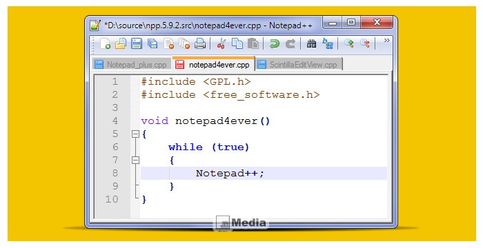 5 Keunggulan Notepad++