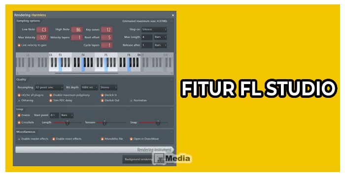 Fitur FL Studio