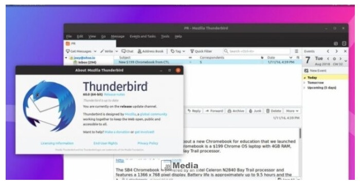 Kelebihan Mozilla Thunderbird