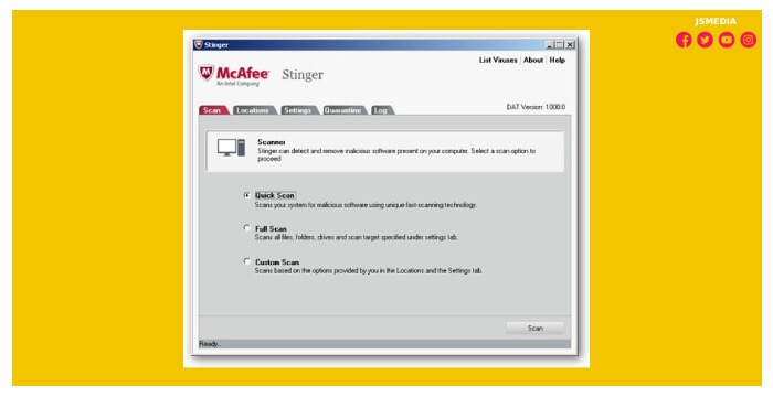 Cara Instal McAfee Stinger