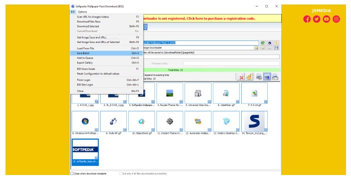 Fitur-Fitur Bulk Image Downloader