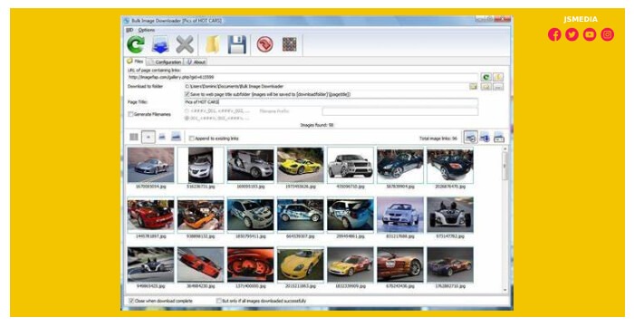 Cara Download Gambar secara Massal