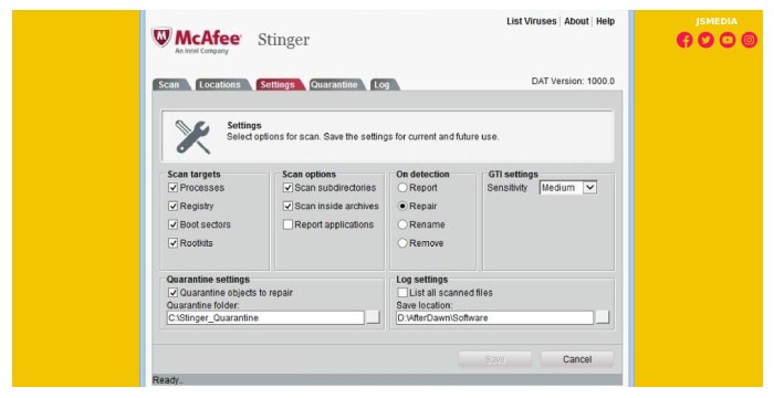 Mengenal McAfee Stinger