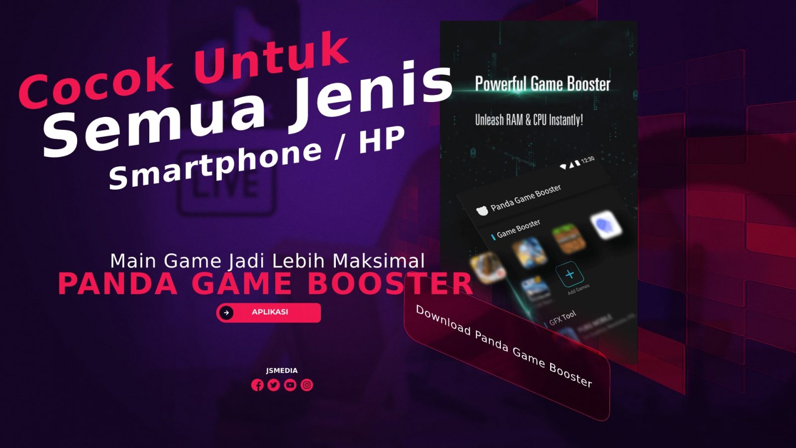 Download Panda Game Booster Untuk Semua Jenis HP Gratis