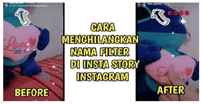 Menghilangkan Nama Filter
