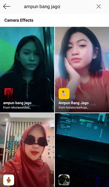 Filter Ig Terbaru Buka Baju Tiktok Tren Gaya 33 Baju Kebayaterbaru Lanjut Masuk Bagian Filter Sobat Bisa Scroll Kesamping Untuk Masuk Ke Menu Telusuri Efek Elly Balzer