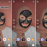 Cara Mendapatkan Filter Masker Hitam instagram