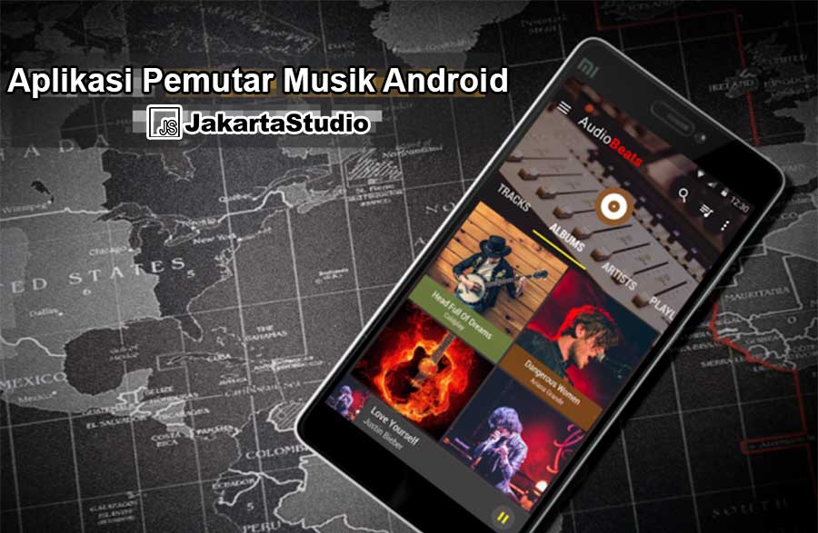 Aplikasi Pemutar Musik Android