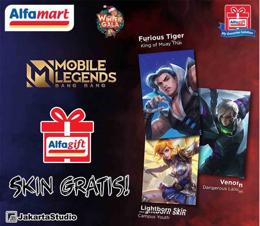 Cara Mendapatkan Poin Alfagift Skin ML Gratis