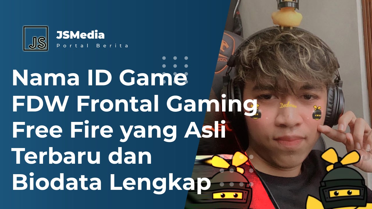 Nama ID FF FDW Frontal Gaming yang Asli