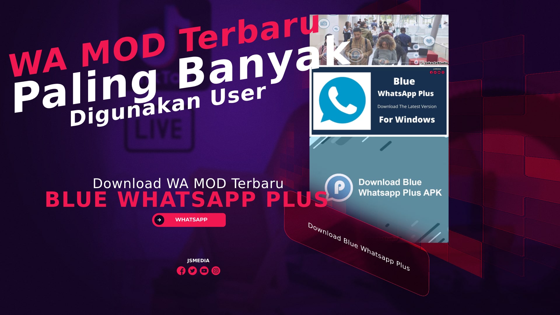 WA Mod: Download Blue Whatsapp Plus APK Terbaru 2022