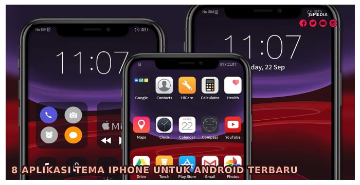 Aplikasi Tema iPhone Untuk Android Terbaru 2022