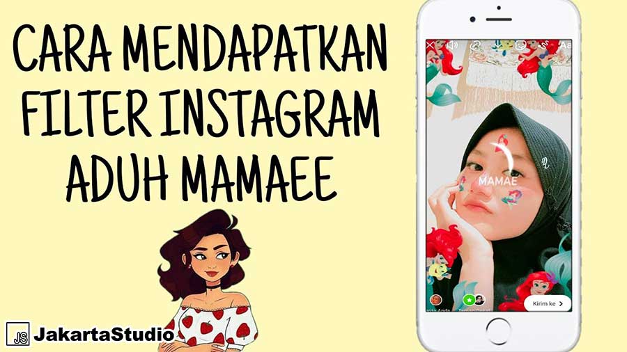 Cara Mendapatkan Filter Aduh Mamae IG