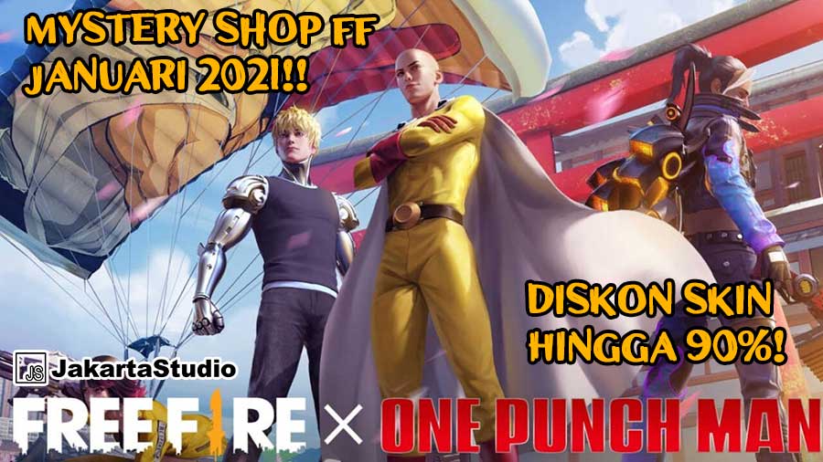 Hadiah Event Mystery Shop FF Januari 2021