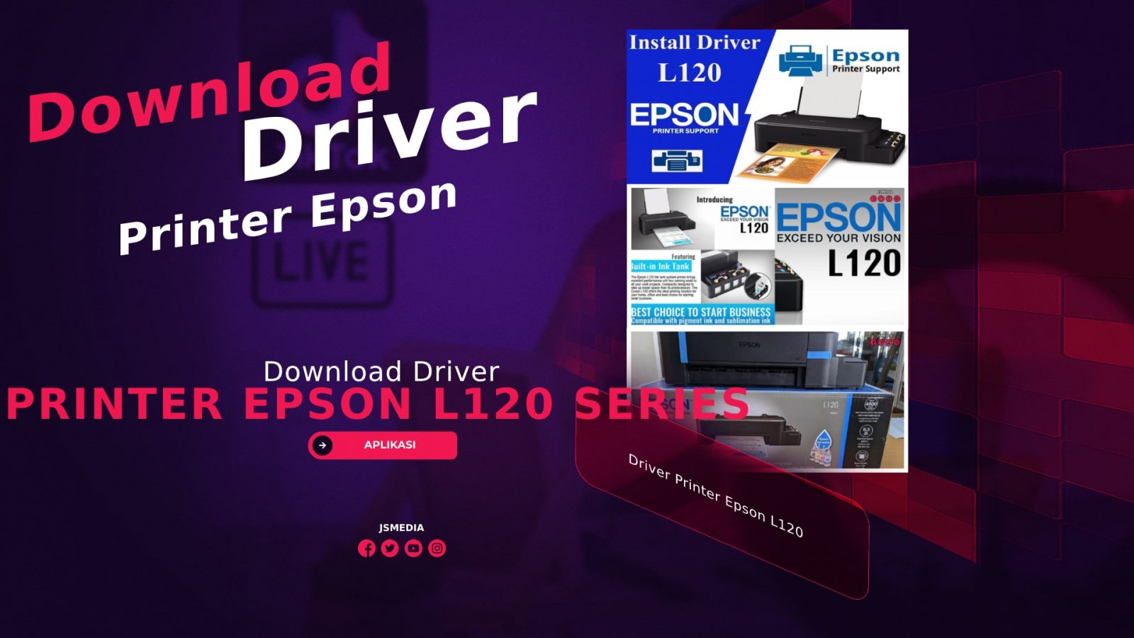 Download Driver Printer Epson L120 Series Terbaru