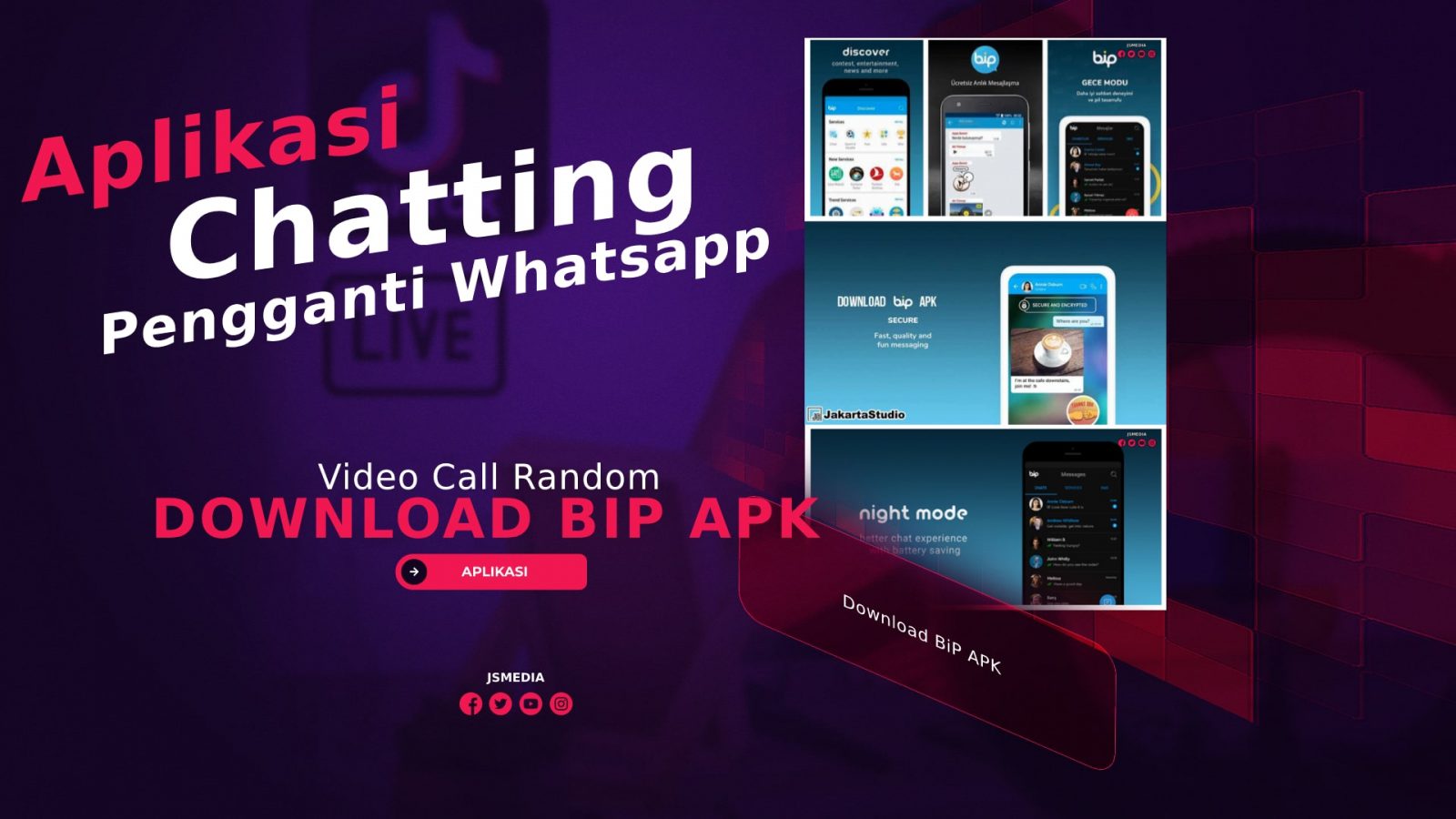 Download BiP APK, Aplikasi Chatting Pengganti Whatsapp