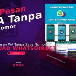 Download WhatsDirect, Kirim Pesan WA Tanpa Save Nomor