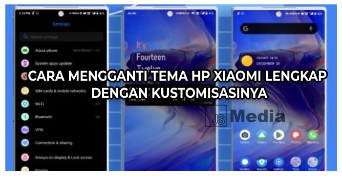 2 Cara Mengganti Tema HP Xiaomi Bisa di Kustomisasi Jadi Keren