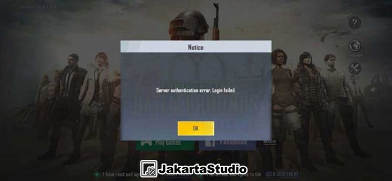 Gagal Login? 4 Cara Mengatasi Kesalahan Otentikasi Server PUBGM