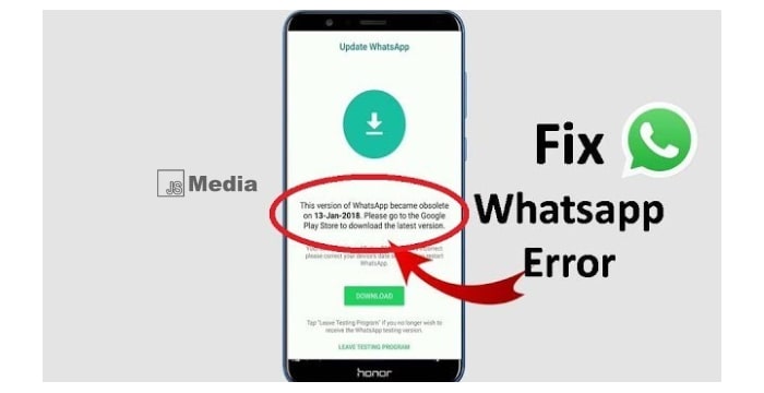 Mudah! Begini 3 Cara Mengatasi WhatsApp Kadaluarsa di Android
