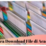 Mudah Cara Download File di Academia