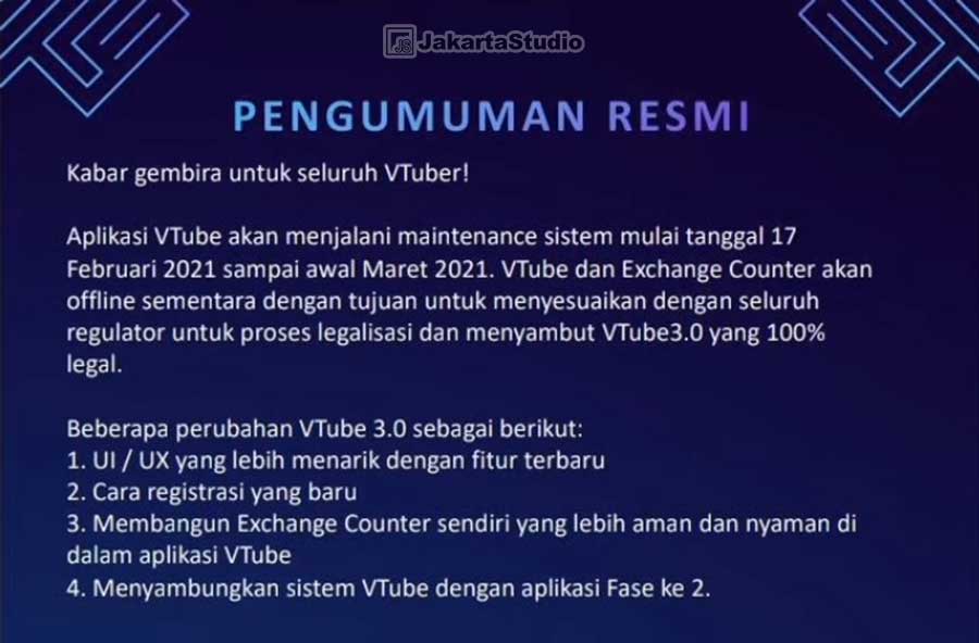 Vtube Diblokir Kominfo