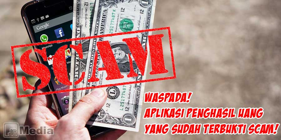 Aplikasi Penghasil uang Scam