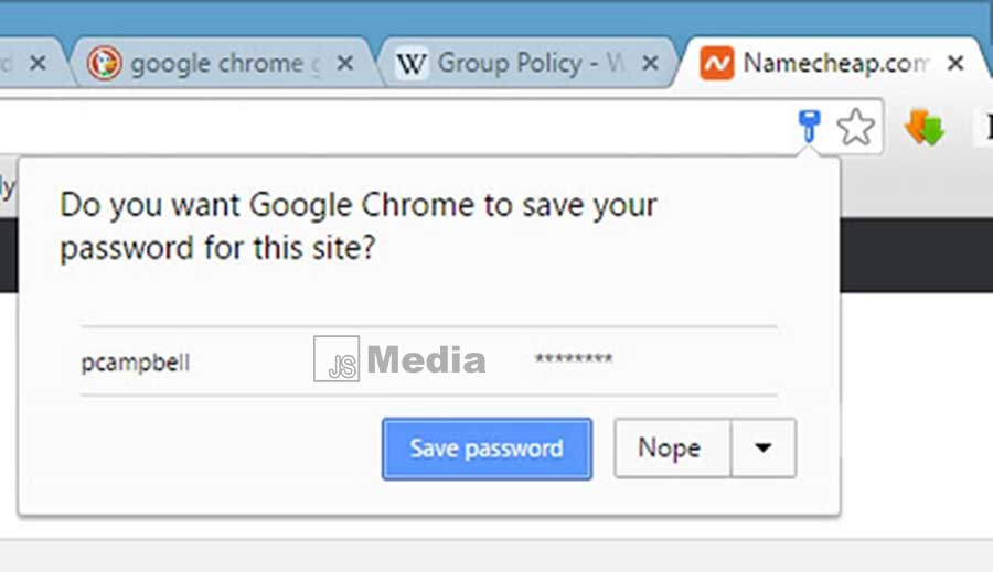 Cara Menghilangkan Notifikasi Save Password Google Chrome