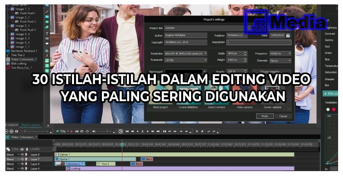 30 Istilah Dalam Editing Video