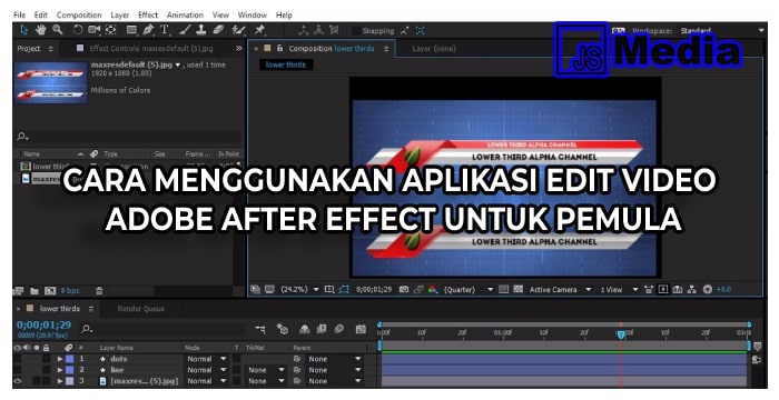 6 Cara Menggunakan Aplikasi Edit Video Adobe After Effect
