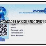 Cara Cetak NISN Online