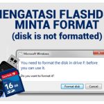 3 Cara Mengatasi Flashdisk Minta Format