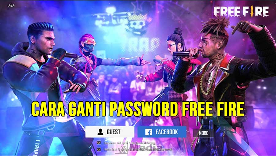 Cara Ganti Password Akun Free Fire