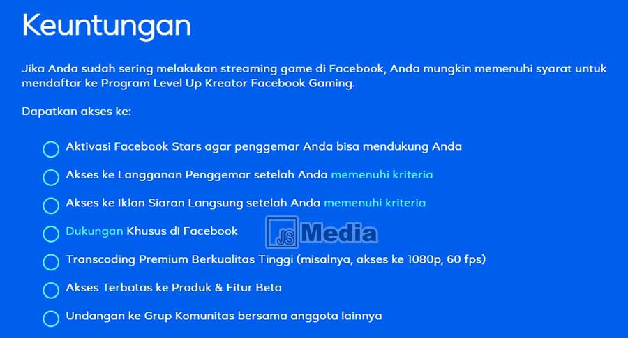 Cara Mendapatkan Uang Dari Live Streaming Facebook Gaming