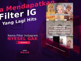 Nama Filter Instagram Nyesel Gak