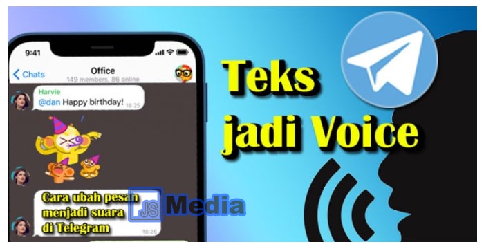 Ubah Pesan Teks Menjadi Suara seperti Voice Google di Telegram