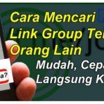 Cara Mencari Link Group Telegram