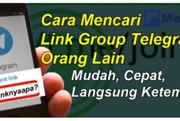 Cara Mencari Link Group Telegram