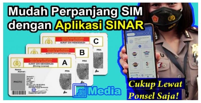 Mudah! Perpanjang SIM dengan Aplikasi SINAR SIM Nasional Presisi Online