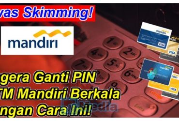 Ganti PIN Mandiri Lewat Mesin ATM