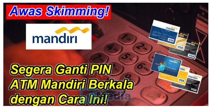 Ganti PIN Mandiri Lewat Mesin ATM