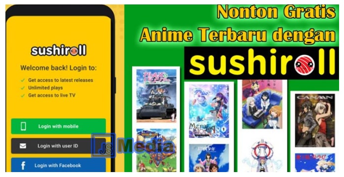 Nonton Anime Terbaru dengan Sushiroll Anime Apk