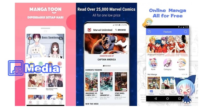 4 Aplikasi Baca Komik Terpopuler untuk Berbagai Kalangan