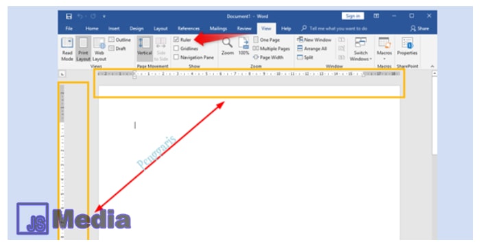 3 Cara Menampilkan Ruler di Word dan Cara Settingnya