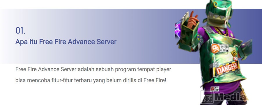 Daftar Sekarang! Kapan Advanced Server FF Dibuka?