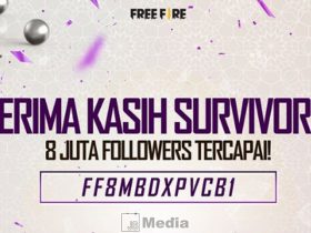 Kode Redeem 8 Juta Followers Garena FF Indonesia