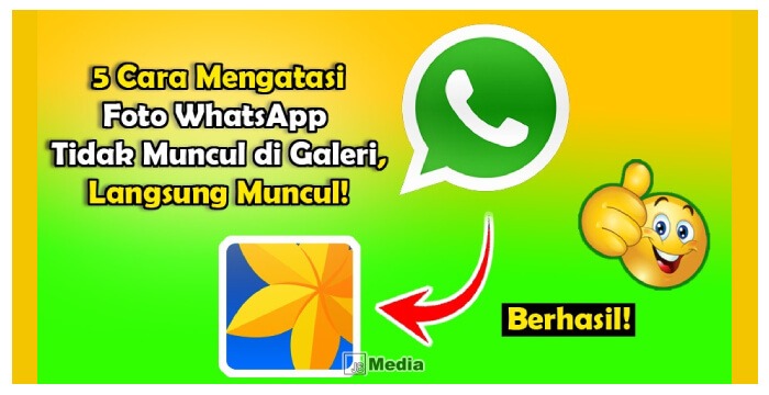5 Cara Atasi Foto WhatsApp Tidak Muncul di Galeri