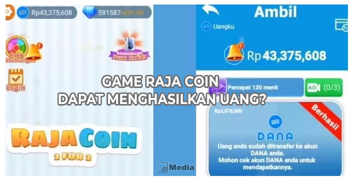 Game Raja Coin Dapat Menghasilkan Uang, Cek disini Faktanya!